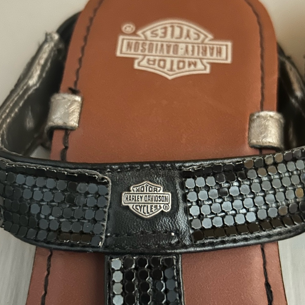Harley Davidson sandals. Size 9